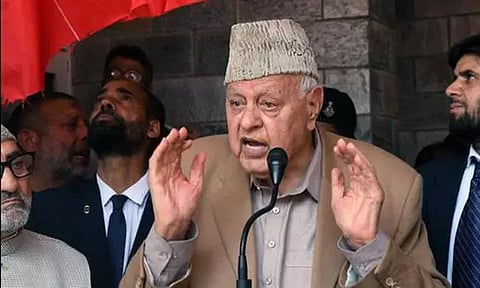 பிரதமர் மோடி நாட்டை உடைக்க முயற்சிக்கிறார்-பரூக் அப்துல்லா