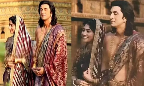 சாய் பல்லவி சீதையாக நடிக்கும் 'ராமாயணம்' படத்தின் புகைப்படங்கள் கசிந்தன