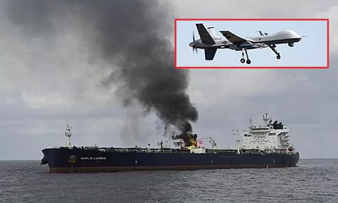 ஏமனில் ஹவுதி கிளர்ச்சியாளர்கள் அதிரடி; அமெரிக்க ஆளில்லா விமானம் சுட்டு வீழ்த்தப்பட்டது