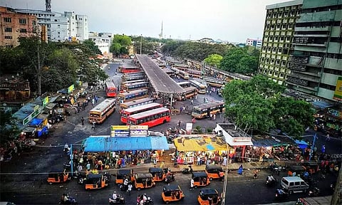 தீவுத்திடலுக்கு மாறும் பிராட்வே பேருந்து நிலையம்