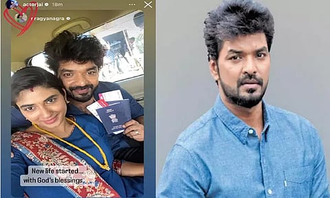 திருமணக் கோலத்தில் ரசிகர்களுக்கு அதிர்ச்சி கொடுத்த நடிகர் ஜெய்