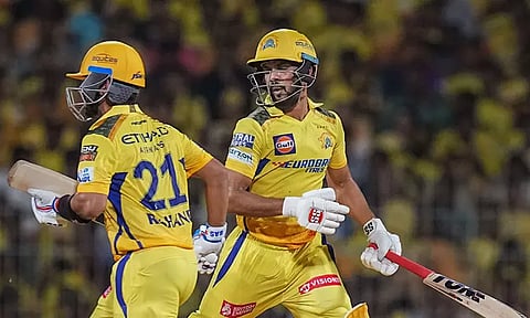 கெய்க்வாட் அரைசதம்: பஞ்சாப் அணிக்கு சவாலான இலக்கு நிர்ணயித்த சென்னை