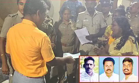 வெடிமருந்து குடோனில் பயங்கர தீ விபத்து: குவாரி நிர்வாகம் சார்பில் ரூ.12 லட்சம் நிவாரணம்