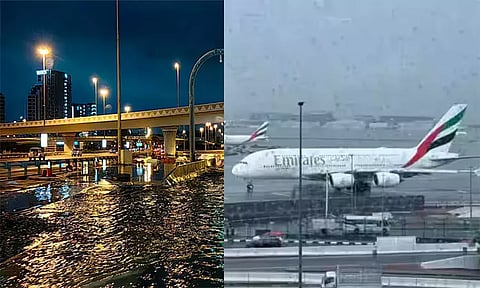 துபாயில் மீண்டும் கனமழை... விமான சேவை ரத்து