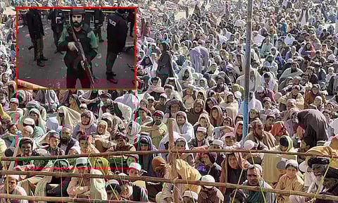 பலூசிஸ்தான்: மக்கள் போராட்டத்தில் பாகிஸ்தான் ராணுவம் துப்பாக்கி சூடு; 4 பேர் பலி