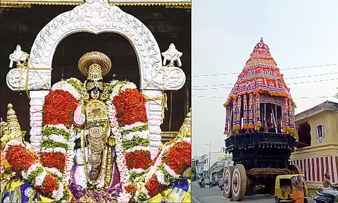 சித்திரை திருவிழா: ஸ்ரீரங்கம் ரெங்கநாதர் கோவிலில் நாளை தேரோட்டம்