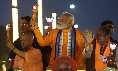 அயோத்தியில் பிரதமர் மோடி இன்று ரோடு ஷோ