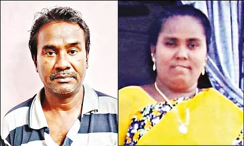 நடத்தையில் சந்தேகம்: மனைவியை வெட்டிக்கொன்ற கணவர் - தூத்துக்குடியில் பரபரப்பு