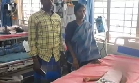 நாமக்கல் மாவட்டம் ராசிபுரம் அருகே வெறி நாய் கடித்ததில் 3 குழந்தைகள் படுகாயம்