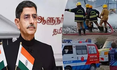 பட்டாசு ஆலை விபத்தில் 10 பேர் பலி: கவர்னர் ஆர்.என்.ரவி இரங்கல்