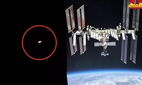 சென்னையில் தென்பட்ட சர்வதேச விண்வெளி ஆய்வு மையம்