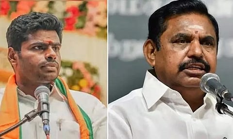 எடப்பாடி பழனிசாமிக்கு அண்ணாமலை பிறந்த நாள் வாழ்த்து