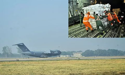 கென்யாவில் வெள்ளம்: 40 டன் மருந்து உள்ளிட்ட நிவாரண பொருட்களை அனுப்பி வைத்த இந்தியா