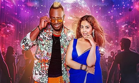 ரசல் முதல்முறையாக பாலிவுட் பாடல் ஒன்றில் நடனம் ஆடியுள்ளார்.