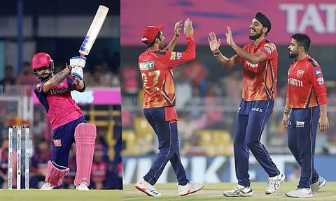 பஞ்சாப் அணி அபார பந்துவீச்சு... 145 ரன்களை இலக்காக நிர்ணயித்தது ராஜஸ்தான்