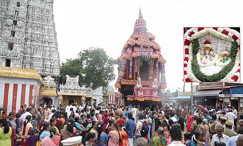 சுசீந்திரம் தாணுமாலய சாமி கோவில் தேரோட்டம்