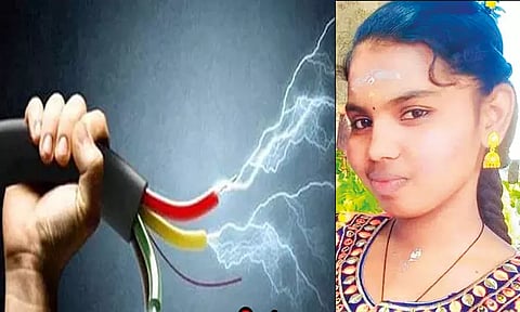 குளியல் அறையில் மின்சாரம் தாக்கி புதுப்பெண் சாவு: திருமணமான 4 மாதங்களில் பரிதாபம்