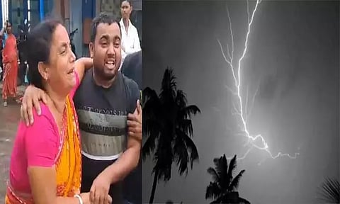 மேற்கு வங்காளத்தில் வெளுத்து வாங்கிய கனமழை...மின்னல் தாக்கி 11 பேர் பலி