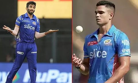 லக்னோவுக்கு எதிரான ஆட்டம்: மும்பை அணியில் பும்ராவுக்கு பதிலாக அர்ஜுன் தெண்டுல்கர் சேர்ப்பு