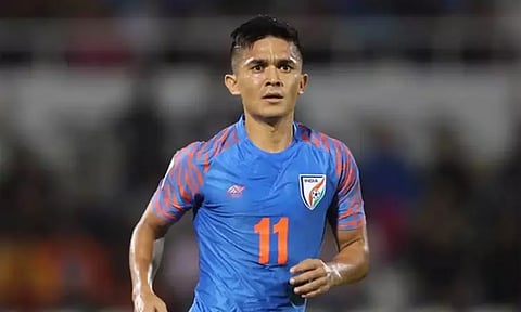 உள்நாட்டு கால்பந்து போட்டியில் அடுத்த ஆண்டு வரை ஆடுவேன் - சுனில் சேத்ரி பேட்டி