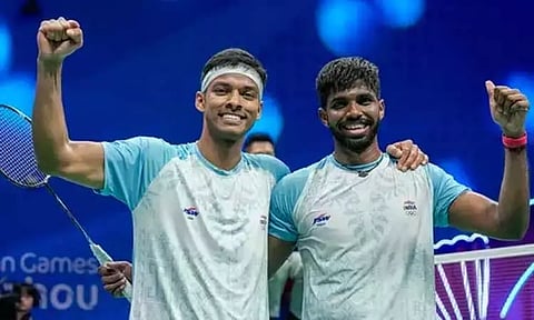 தாய்லாந்து ஓபன் பேட்மிண்டன்: இறுதிப்போட்டிக்கு முன்னேறியது சாத்விக்- சிராக் ஜோடி