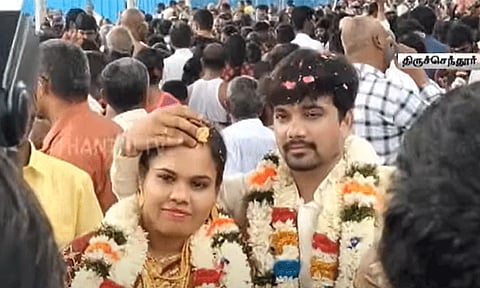 Marriages at Tiruchendur Murugan Temple