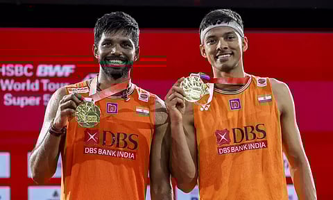 தாய்லாந்து ஓபன் பேட்மிண்டன்: ஆண்கள் இரட்டையர் பிரிவில் இந்திய ஜோடி சாம்பியன்