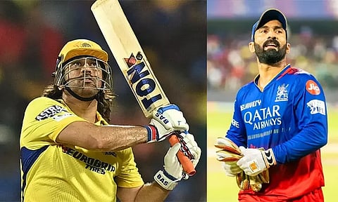 'டோனியின் சிக்சர்தான் பெங்களூரு அணியின் வெற்றியை எளிதாக்கியது' - தினேஷ் கார்த்திக்