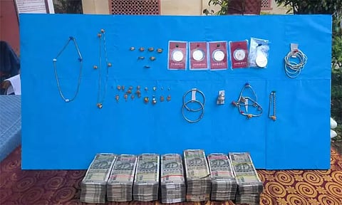 ரூ.1.5 கோடி கொள்ளை போனதாக பா.ஜ.க நிர்வாகி பொய் புகார் - ரூ.18.5 லட்சம் மீட்பு