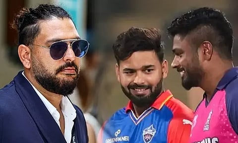 இந்திய அணியில் சாம்சனை விட ரிஷப் பண்டுக்கு முன்னுரிமை - யுவராஜ்சிங் யோசனை