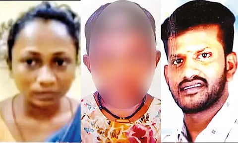 கள்ளக்காதலனுடன் உல்லாசமாக இருந்ததை பார்த்ததால் 5 வயது மகளை கிணற்றில் வீசிக்கொன்ற கொடூர தாய்