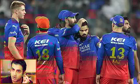 தொடர்ச்சியாக வென்று வேகத்தைப் பெற்றால் மட்டும் போதாது - ஆர்.சி.பி. தோல்வி குறித்து கம்பீர்