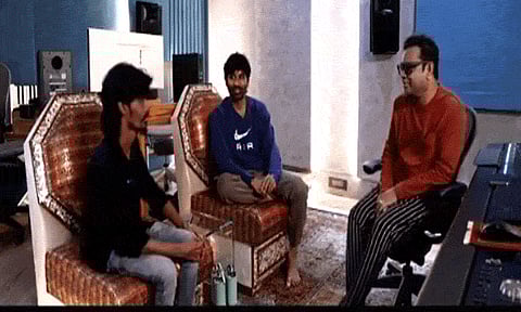 ராயன் படம் - 'வாட்டர் பாக்கெட்' பாடலை எழுதிய கானா காதரை பாராட்டிய இசைப்புயல்