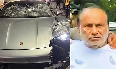 சிறுவன் ஓட்டிய கார் விபத்து: டிரைவரை குற்றத்தை ஒப்புக்கொள்ள வைத்த தாத்தா அதிரடி கைது