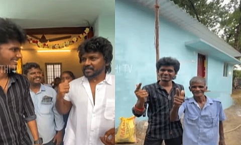 புதிய வீடு... காவலாளியின் கனவை நிறைவேற்றிய நடிகர் பாலா