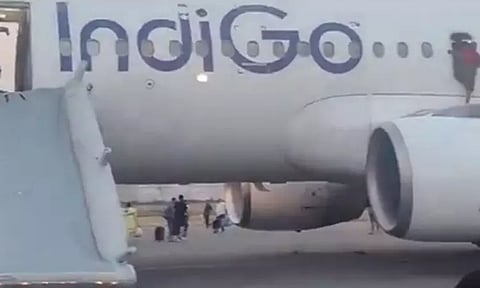 டெல்லி-வாரணாசி இண்டிகோ விமானத்திற்கு வெடிகுண்டு மிரட்டல்