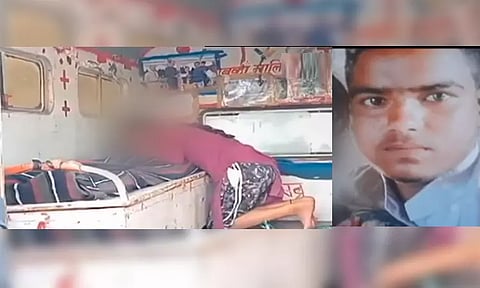 பாலியல் புகார் கொடுத்ததால் சகோதரன், மாமா அடித்துக்கொலை - துக்கத்தில் இளம்பெண் ஆம்புலன்சில் இருந்து குதித்து தற்கொலை