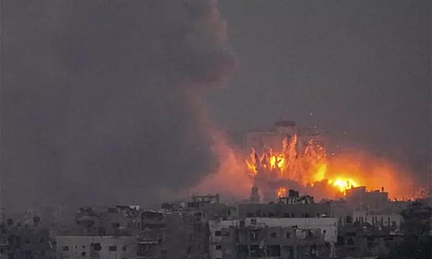 காசாவில் மீண்டும் இஸ்ரேல் நடத்திய வான்தாக்குதல்; 37 பேர் பலி