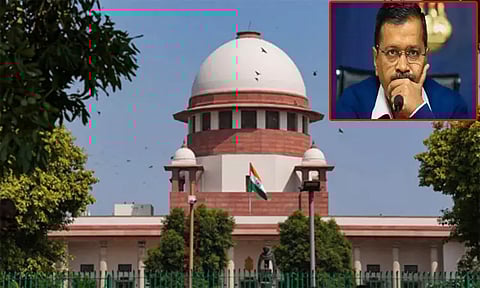 கெஜ்ரிவாலின் இடைக்கால ஜாமீன் மனுவை விசாரணைக்கு ஏற்க மறுப்பு - சுப்ரீம் கோர்ட்டு அதிரடி