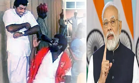 'Modi biopic' - 'It would be good if they acted like that' - Sathyaraj