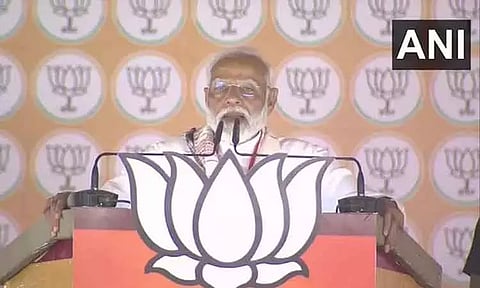 'ஓ.பி.சி.க்களின் உரிமைகளை திரிணாமுல் காங்கிரஸ் கட்சி முஸ்லிம்களுக்கு கொடுக்கிறது' - பிரதமர் மோடி