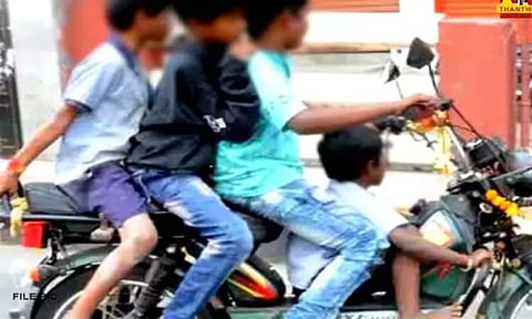 சிறார்கள் வாகனம் ஓட்டினால் ஆர்.சி. ரத்து; ஜூன் 1ம் தேதி முதல் அமல்