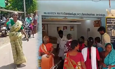 ரூ.2-க்கு 50 மில்லி மண்ணெண்ணெய் விநியோகம்: சிவகங்கையில் அதிர்ச்சி - வைரல் வீடியோ