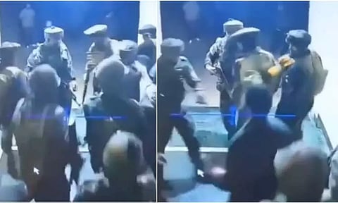 காவல் நிலையத்தில் நுழைந்து தாக்கிய சம்பவம்: 3 அதிகாரிகள் உள்பட 16 ராணுவ வீரர்கள் மீது கொலை முயற்சி வழக்கு