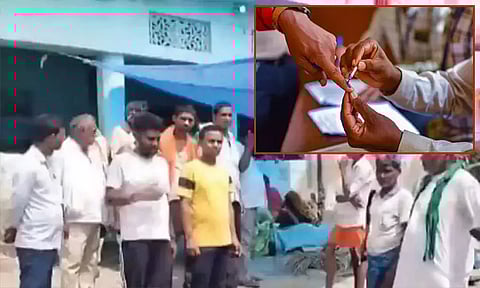 தாய் உயிரிழப்பு... ஜனநாயக கடமையாற்றிய பின் இறுதிச்சடங்கு செய்த மகன்