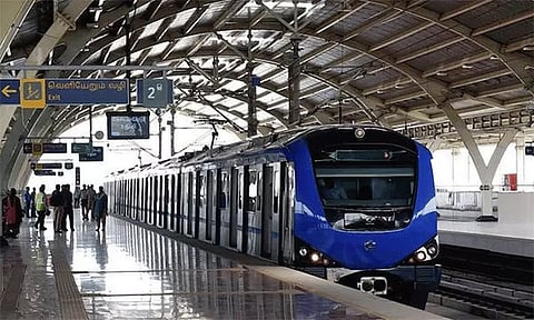 சென்னை மெட்ரோ ரெயிலில் பயணித்தவர்கள் எண்ணிக்கை மே மாதம் அதிகரிப்பு