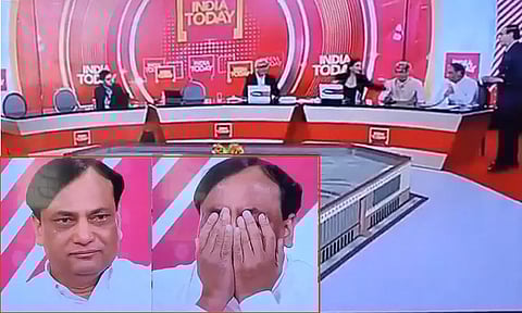 Axis My India's Pradeep Gupta weeps on live TV