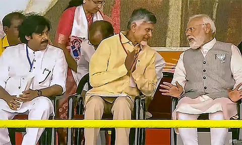 பா.ஜனதா கூட்டணியிலேயே நீடிப்போம் - தெலுங்கு தேசம் உறுதி