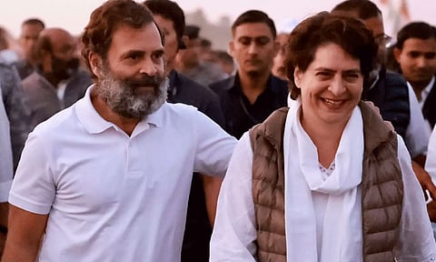 'ராகுல் காந்தியின் சகோதரியாக இருப்பதில் பெருமைப்படுகிறேன்' - பிரியங்கா காந்தி