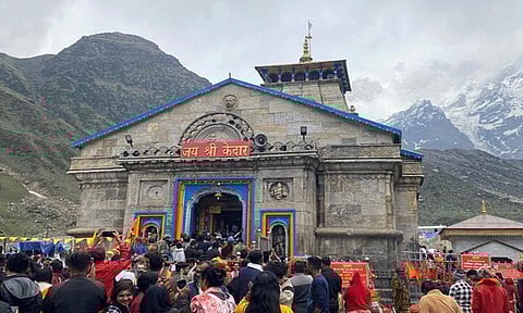 Char Dham Yatra devotees visit Kedarnath